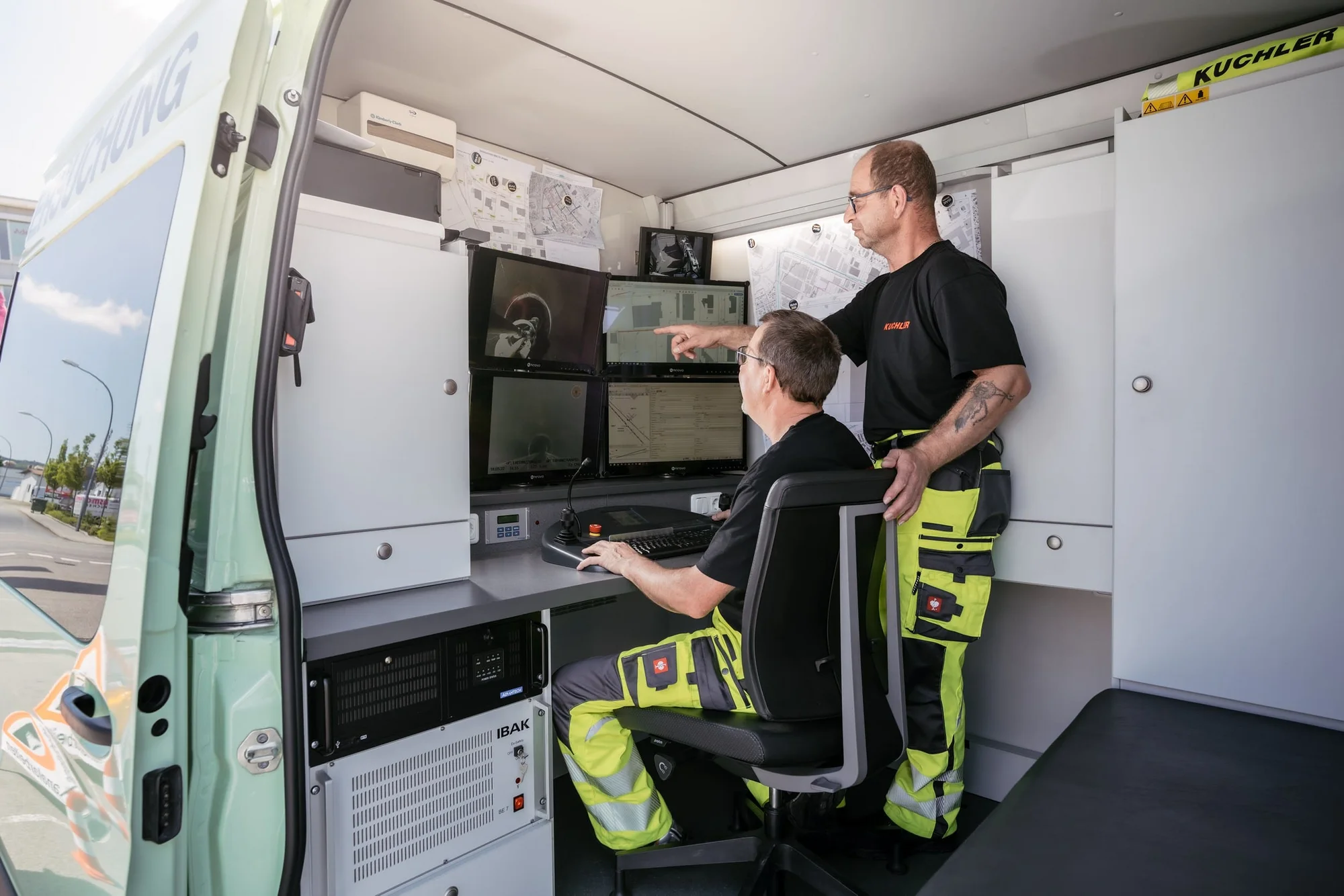 Ablauf von Kanalreinigung und Rohrreinigung in Neuötting